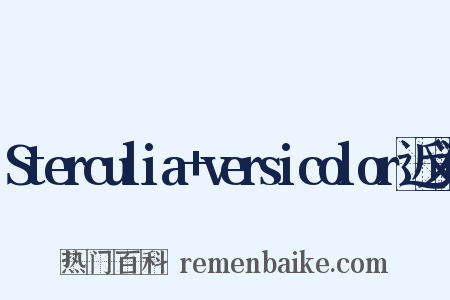 Sterculia+versicolor近义词是什么意思的图片